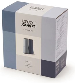 Комплект от 2 сини мелнички за сол и пипер Milltop Sky - Joseph Joseph