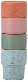 Глинени чаши в комплект от 4 бр. за еспресо 150 ml Ewan – Bloomingville