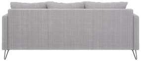 Светлосив шенилов диван 200 cm Freya – Ropez