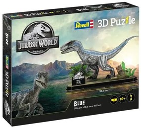 Пъзел, Revell, Джурасик свят Blue 3D, 57 части