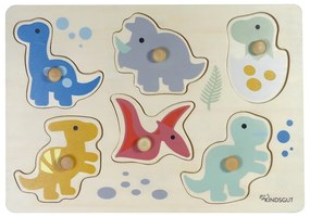 Дървен пъзел (брой части 6) Dinosaurs – Kindsgut