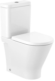 Тоалетна чиния за моноблок, Roca, A3420NJ000 ROUND, 37.5x61x83см