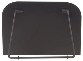 Черна метална стойка за книги - LABEL51