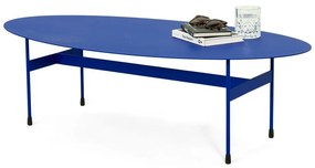 Синя метална масичка за кафе 39x120 cm Mira – Spinder Design