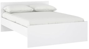 Бяло двойно легло 160x200 cm Naia – Tvilum