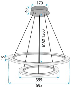 Лампа LED LHJ045-CP2 BRUSH NICKLE