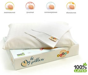 JUNIO Възглавница + калъфка ПЕНОЛАТЕКС BE MY PILLOW