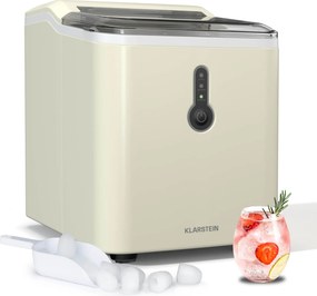 Klarstein ChillOut Ice Cube Maker, 12 кг/ден, 9 кубчета лед за 8 минути, 120 W, резервоар за вода