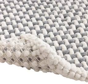 Сиво-бежов килим за баня 50x80 cm Rafael – douceur d'intérieur