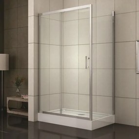 Душ кабина ICS 1507, 100x80x185см, 6мм