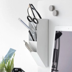 Бял метален органайзер за канцеларски материали Tower – YAMAZAKI