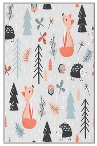 Детски противоплъзгащ килим Forest, 80 x 120 cm - Conceptum Hypnose