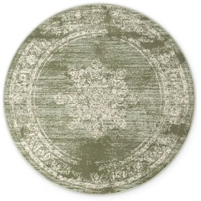 Зелен кръгъл килим ø 120 cm Gloria Lydia – Hanse Home