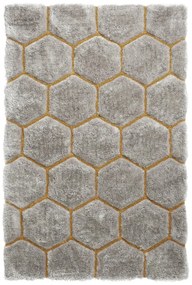 Сив и жълт килим , 120 x 170 cm Noble House - Think Rugs