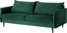 Тъмнозелен кадифен диван 203 cm Juli – Ropez