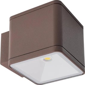 Redo 9080 - LED външен стенен осветител BETA LED/6W/230V 3000K IP54 кафяв
