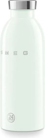 Термо бутилка SMEG Clima 50's Style WBF01PG, 500 мл, Херметично затваряне, Двустенна, Неръждаема стомана 18/8, Зелен