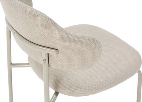 Кремави трапезни столове в комплект от 4 бр. Adriel – Marckeric