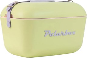 Хладилна чанта Polarbox Pop, 12 литра, AIRPOP полистирол, 5-15C до 24 часа, Зелен/Лилав