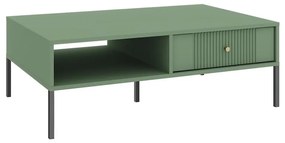 Холна масичка LUE зелена/черна