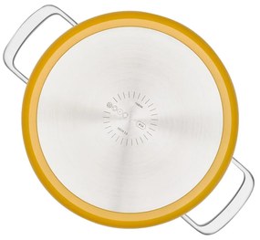 Гърне с капак/с керамично покритие подходящо за индукционен котлон 5,5 l Meda 3.0 – FABINI