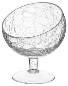 Horecano - Стъклена купа скосена на столче ф14,5см CRACKED (KA.MGN.503)
