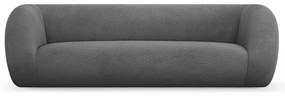 Сив диван от плат букле 230 cm Essen - Cosmopolitan Design