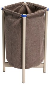 Бежов текстилен кош за пране Pod – Hübsch