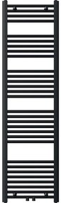Novaservis - Банен радиатор тип стълба 648W/230V 160x45 cm черен прав