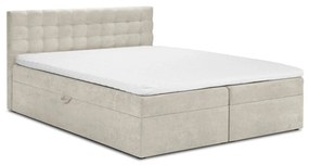 Бежово двойно легло , 180 x 200 cm Jade - Mazzini Beds