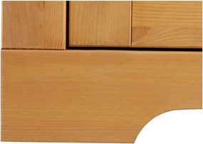 Витрина от масивен бор в естествен цвят 95x35 cm Lisa – Støraa