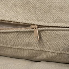 Бежов ленен диван 212 cm – Ixia