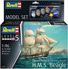 Сглобяем модел, Revell, Ветроходен кораб H.M.S. Beagle, Комплект