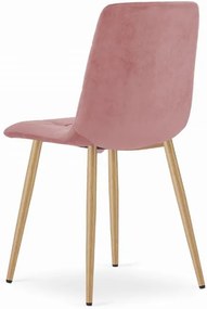 Трапезен стол кадифе Rose Luxury