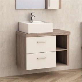 Конзолен PVC шкаф, ICP 754655, Inter Ceramic, 75x46x55см