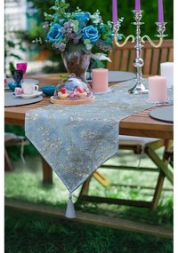 Покривка 45x140 cm Blue Spring – Minimalist Cushion Covers