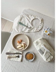 Кафяв/бежов детски прибори за хранене от силикон 3 бр. Olive Mix – Cam Cam Copenhagen