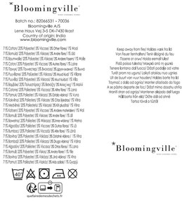 Кафяво одеяло от рециклиран памук 130x160 cm Salobre – Bloomingville