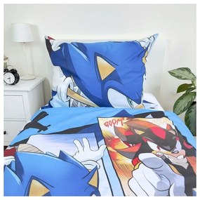 Единично памучно детско спално бельо 140x200 cm Sonic – Jerry Fabrics