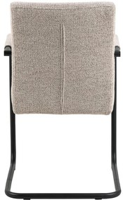 Бежови трапезни столове в комплект от 2 Adele - Actona