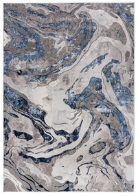 Синьо-сив килим , 160 x 230 cm Marbled - Flair Rugs