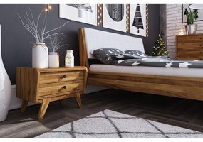 Нощно шкафче от дъбова дървесина Retro 1 - The Beds