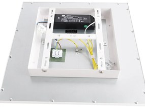 Таванна лампа бяла 40 см с LED 4-степенен димер - Liv