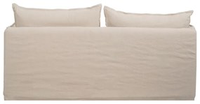 Кремав ленен диван 180 cm – Ixia