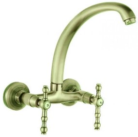 Стенен смесител за кухня, Сайлор, Inter Ceramic, ICF 5018853G 7119, ретро стил