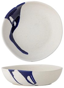 Глинена купичка в бяло и синьо 2,22 l Okayama – Bloomingville