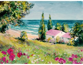 Живопис 85x113 cm Idyll View - Styler