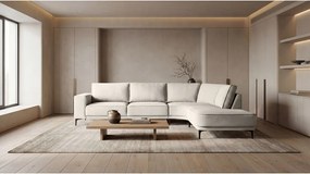 Кремав ъглов диван (десен ъгъл) Copenhagen – Scandic