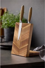 Дървена магнитна поставка за ножове – Holm