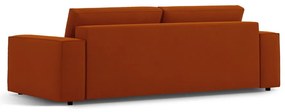 Сгъваем диван в тухлен цвят 247 cm Jodie – Micadoni Home